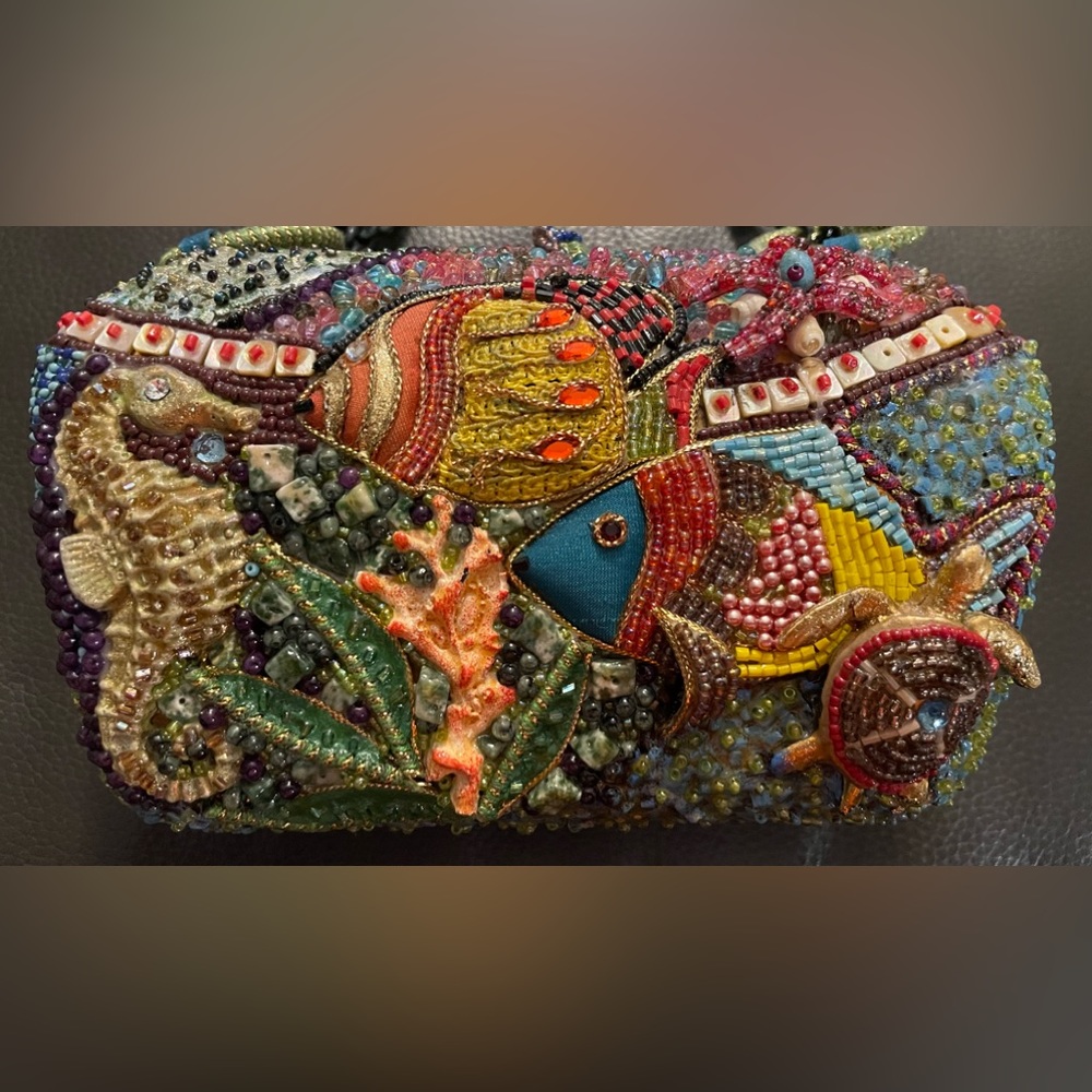 Mary Frances “SWIM SCHOOL” purse handbag Bag 949-24